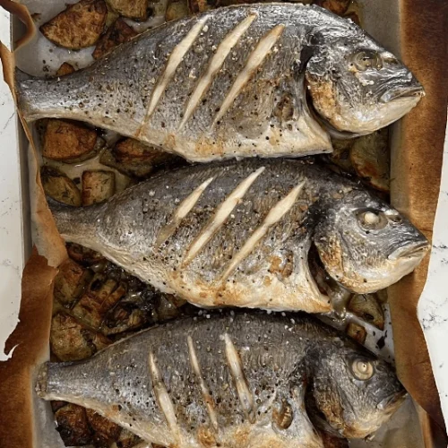 Baked Fish and Chips recipe
