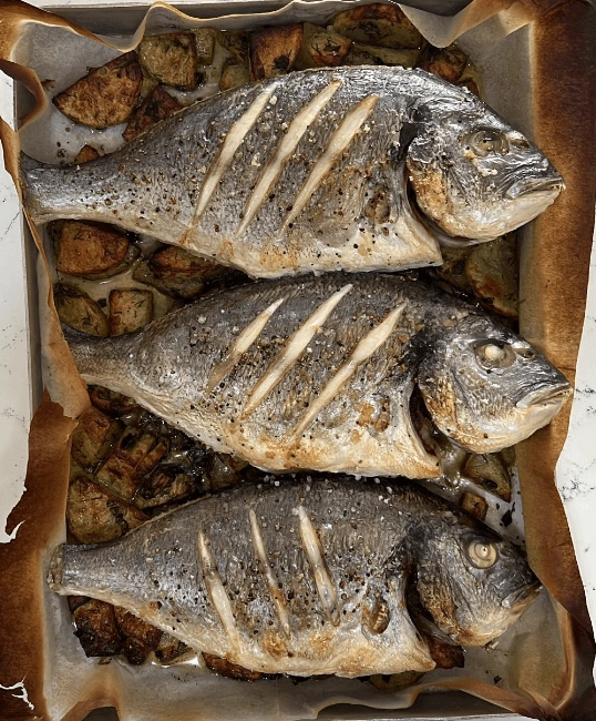 Baked Fish and Chips recipe
