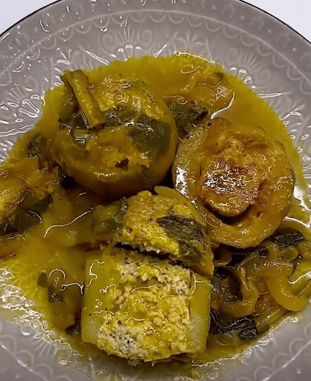 Middle Eastern Stuffed Zucchini recipe