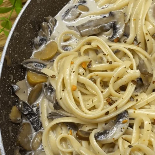 Mushroom pasta recipe