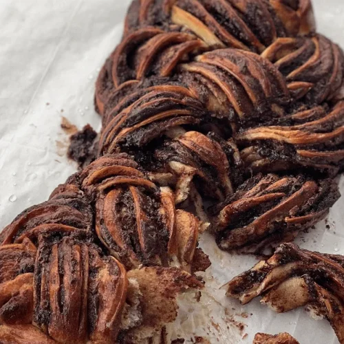 Chocolate yeast cake recipe