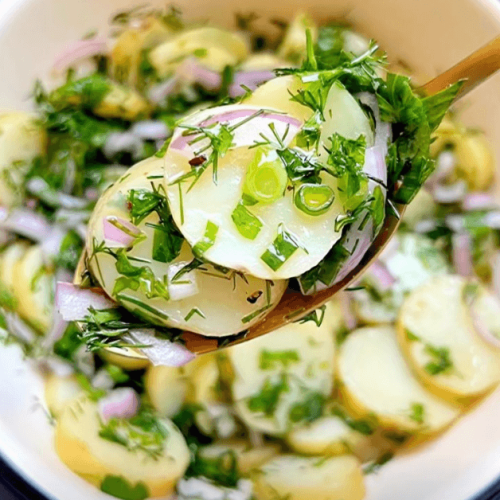 Potato herb Salad recipe