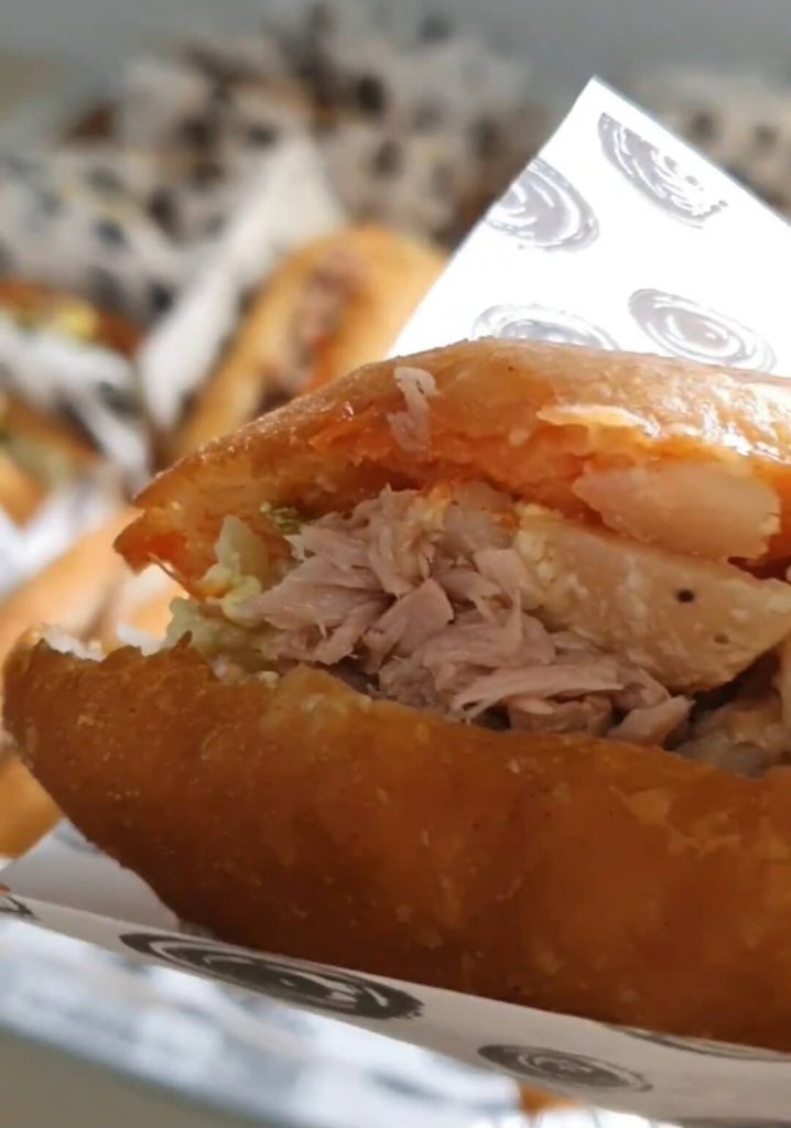 Tunisian Fricassee Sandwich recipe