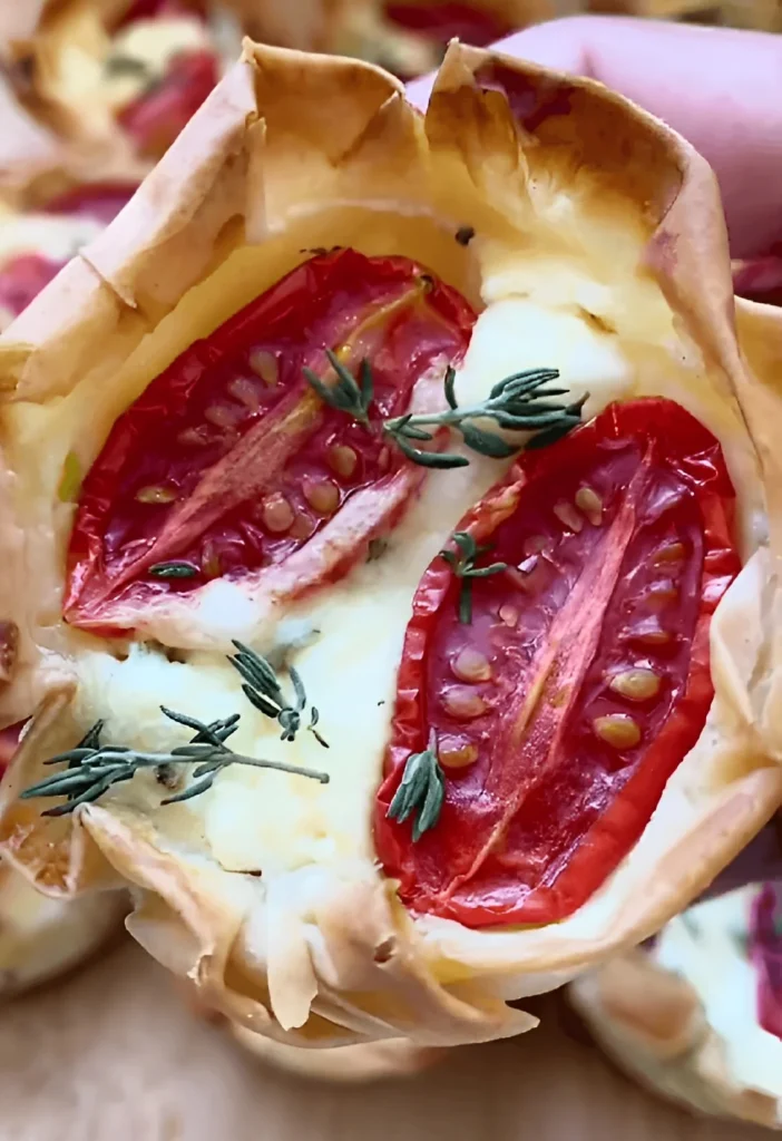 feta tomato filo pastry recipe