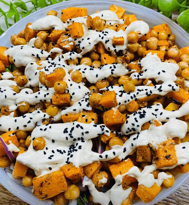 Roasted Sweet Potato Salad recipe