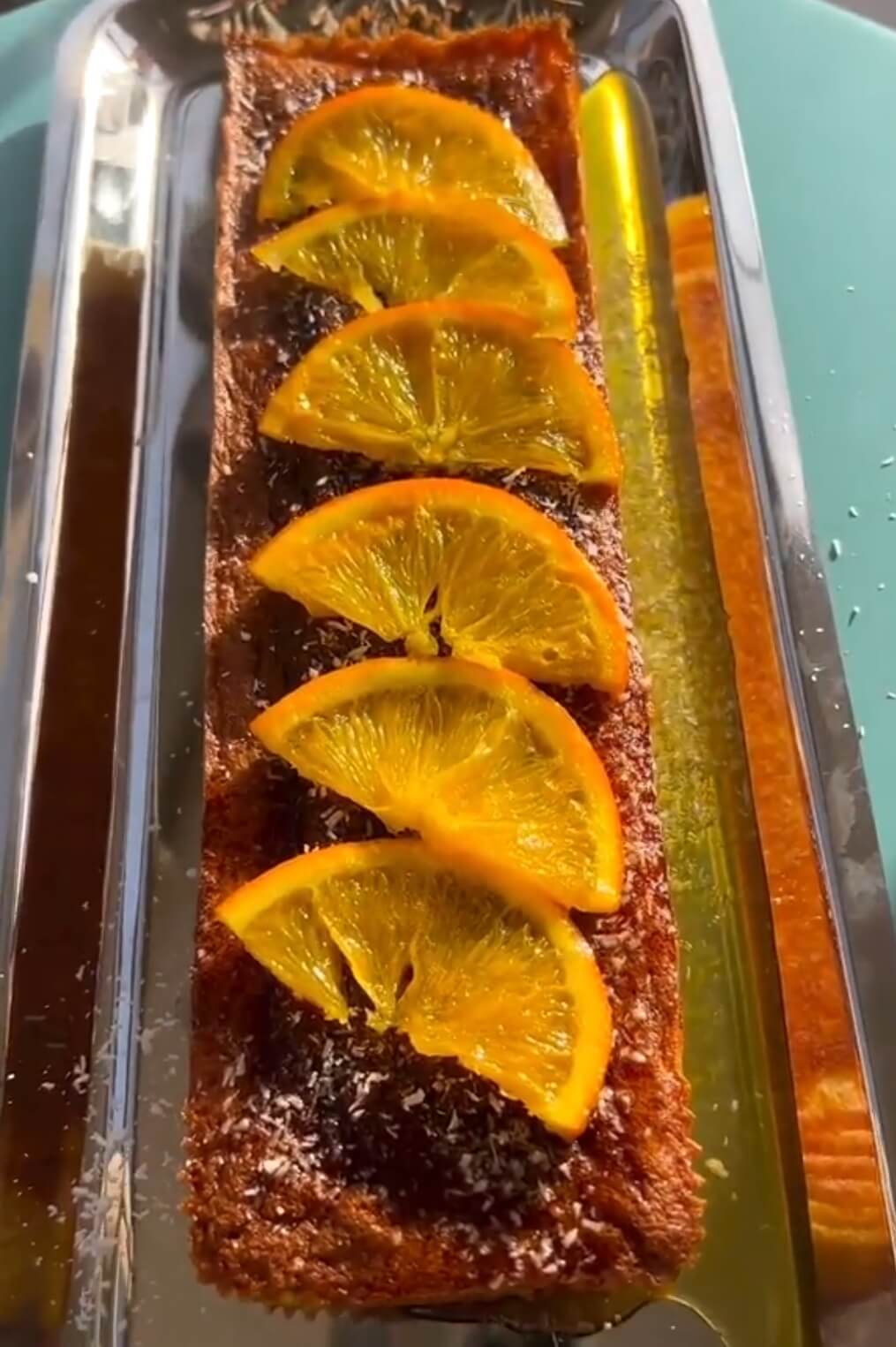 Candied Orange Cake recipe