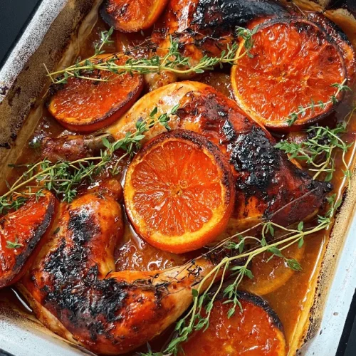 Roasted Orange Chicken recipe