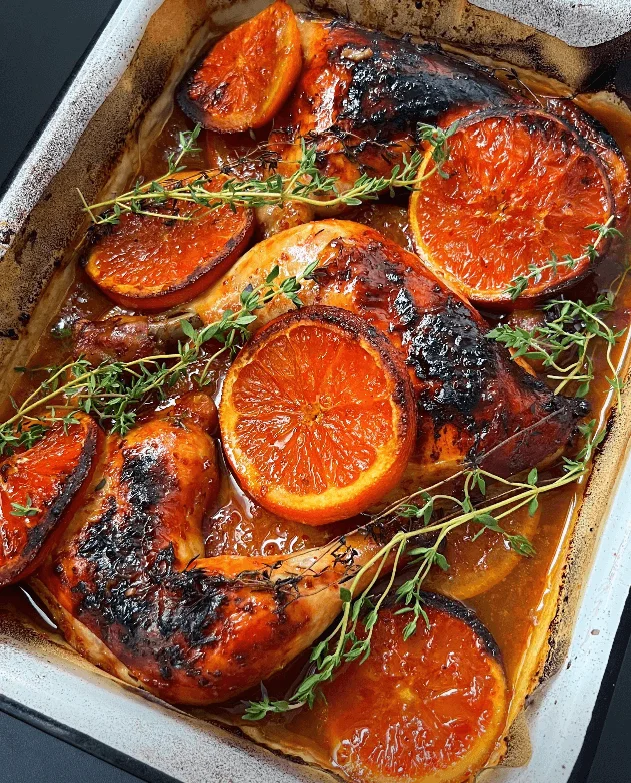 Roasted Orange Chicken recipe