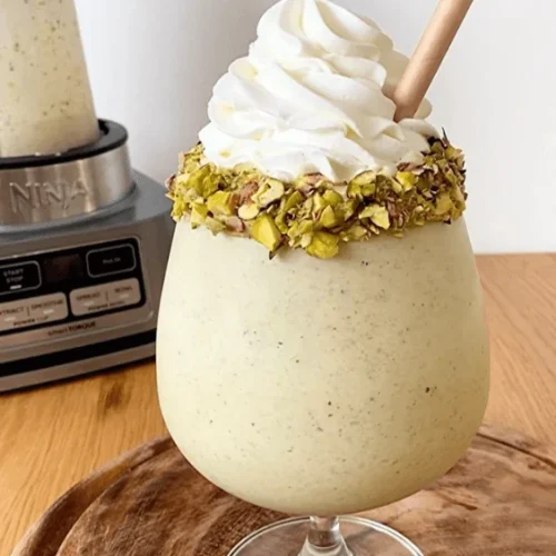 White Chocolate Pistachio Shake recipe