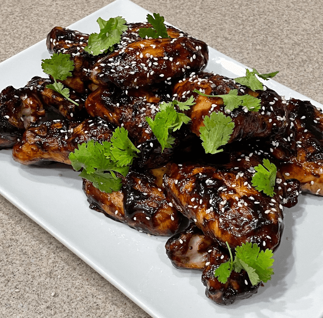 Blackberry Soy Wings recipe