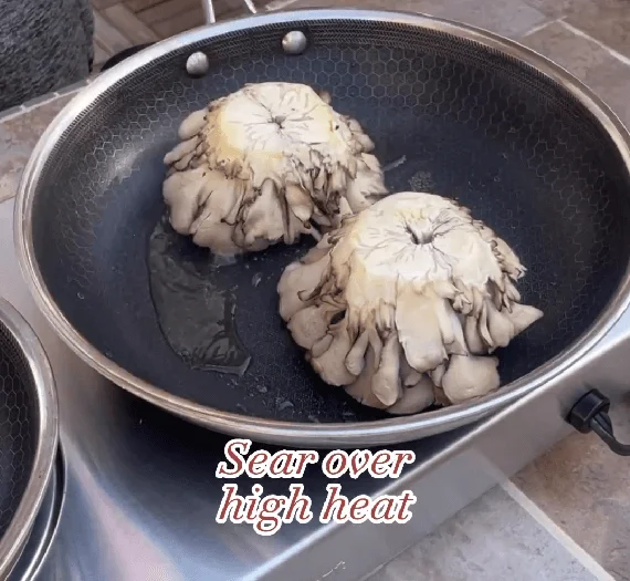 Soy Glazed Maitake Mushrooms recipe
