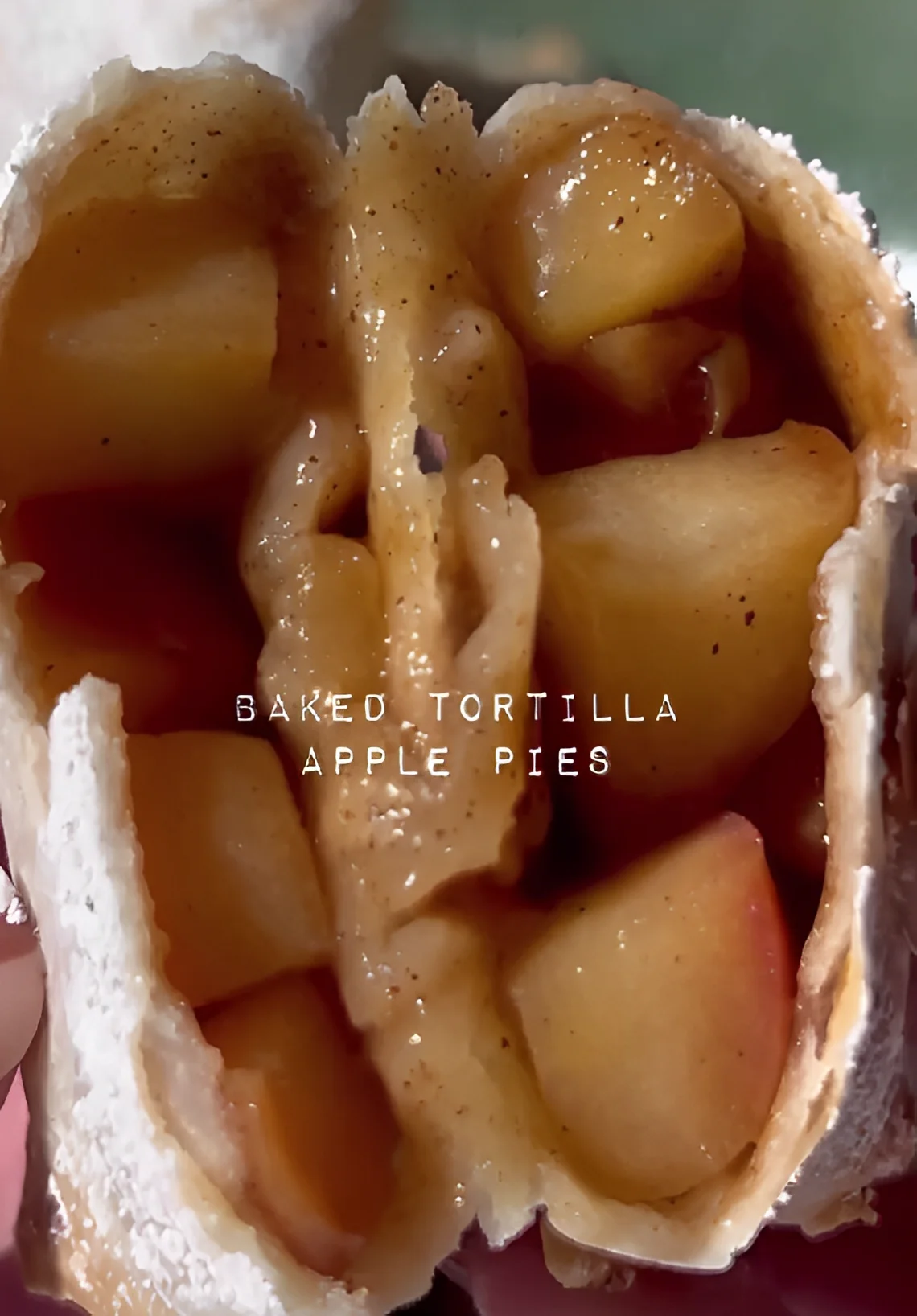 Tortilla Apple Pie recipe