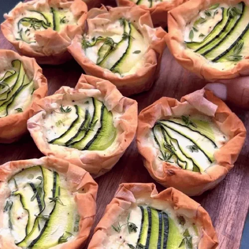 mini zucchini pie recipe
