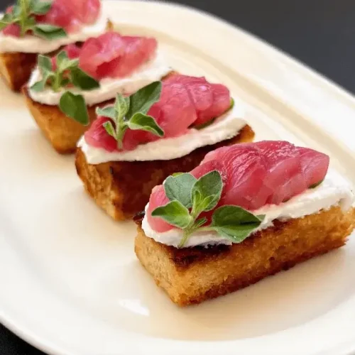 fish crostini recipe