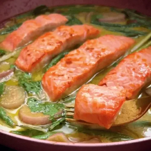 green curry salmon recipe