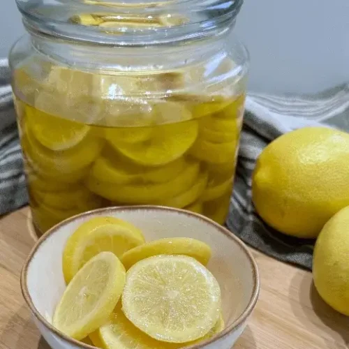 quick pickled lemons recipe