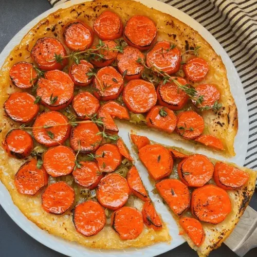 sweet potato tarte tatin recipe