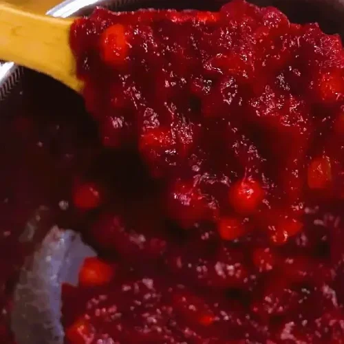 homemade fresh cranberry sauce recipe