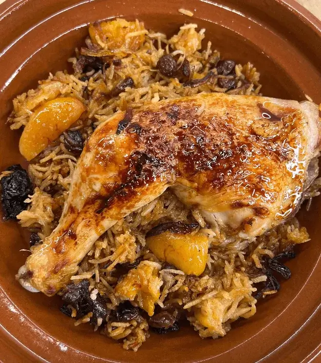 one dish chicken and rice tagine recipe