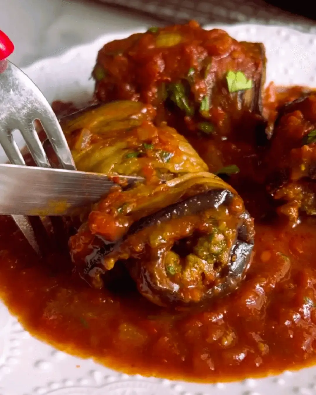 easy recipe for stuffed eggplant