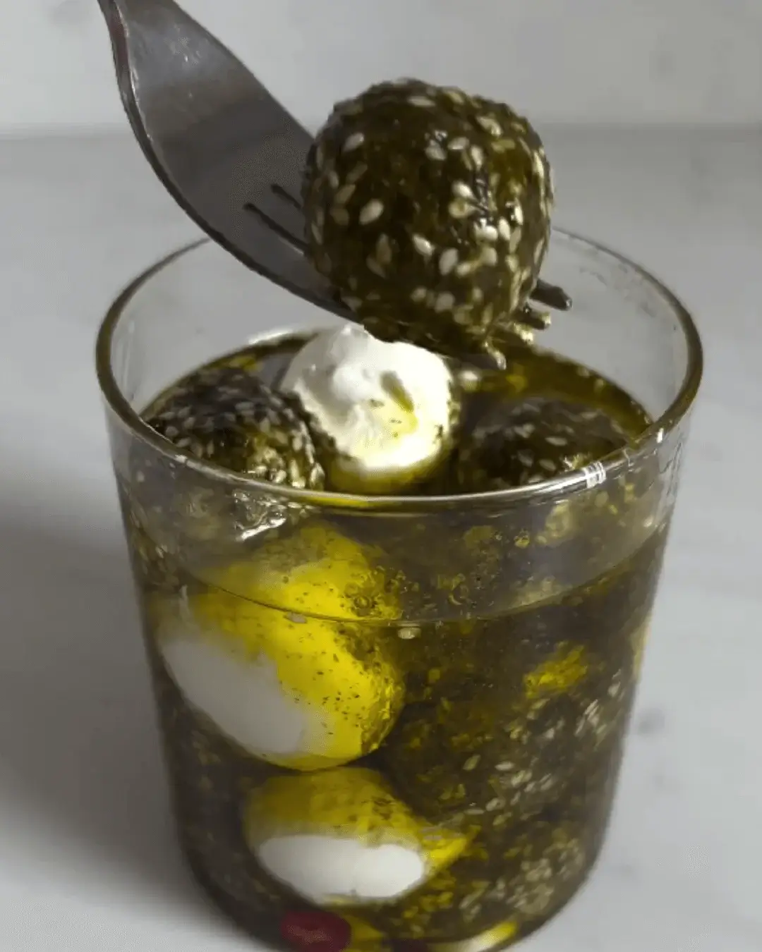 zaatar labneh balls recipe