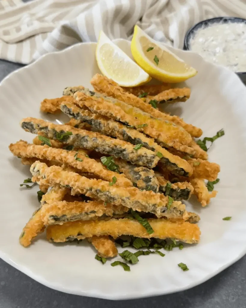 battered fried zucchini recipe