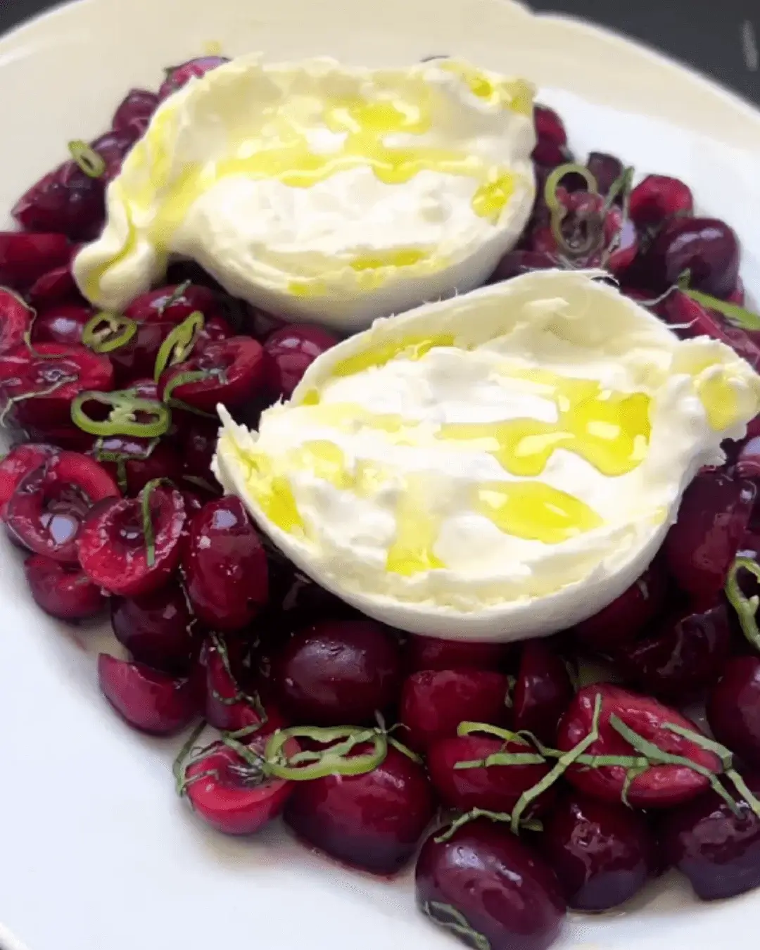 cherry burrata salad recipe