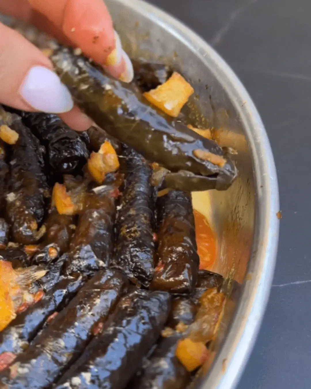 meatless grape leaves recipe