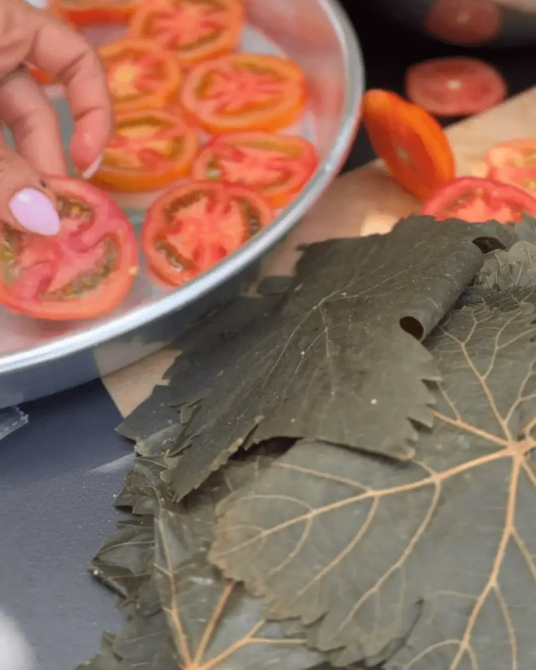 meatless grape leaves recipe