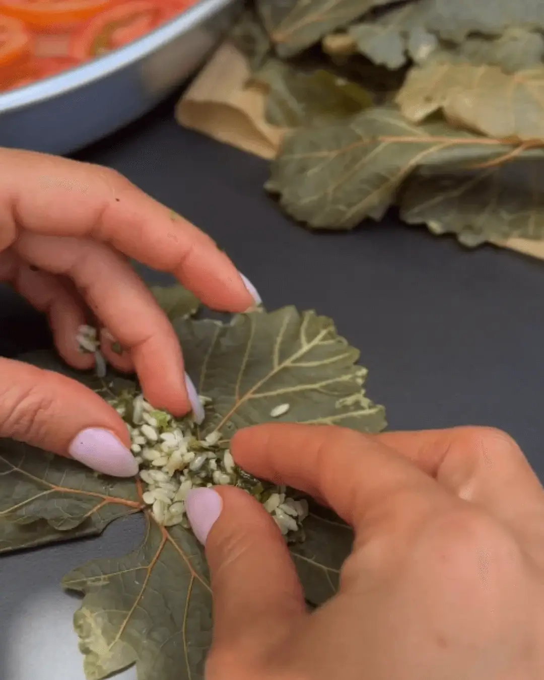 meatless grape leaves recipe