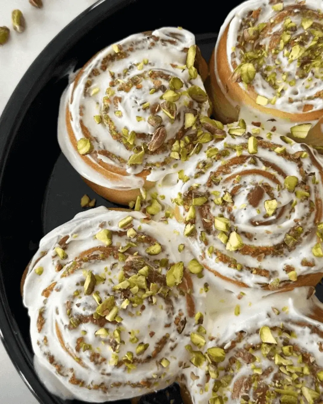 pistachio rolls recipe