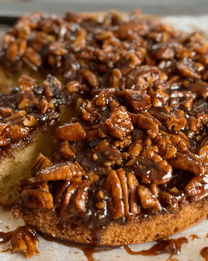 upside down caramel pecan cake recipe