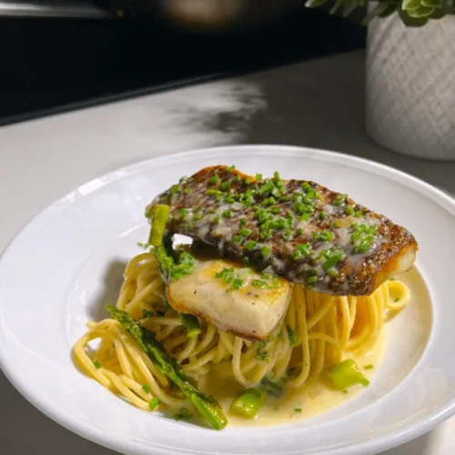 fish and pasta recipe