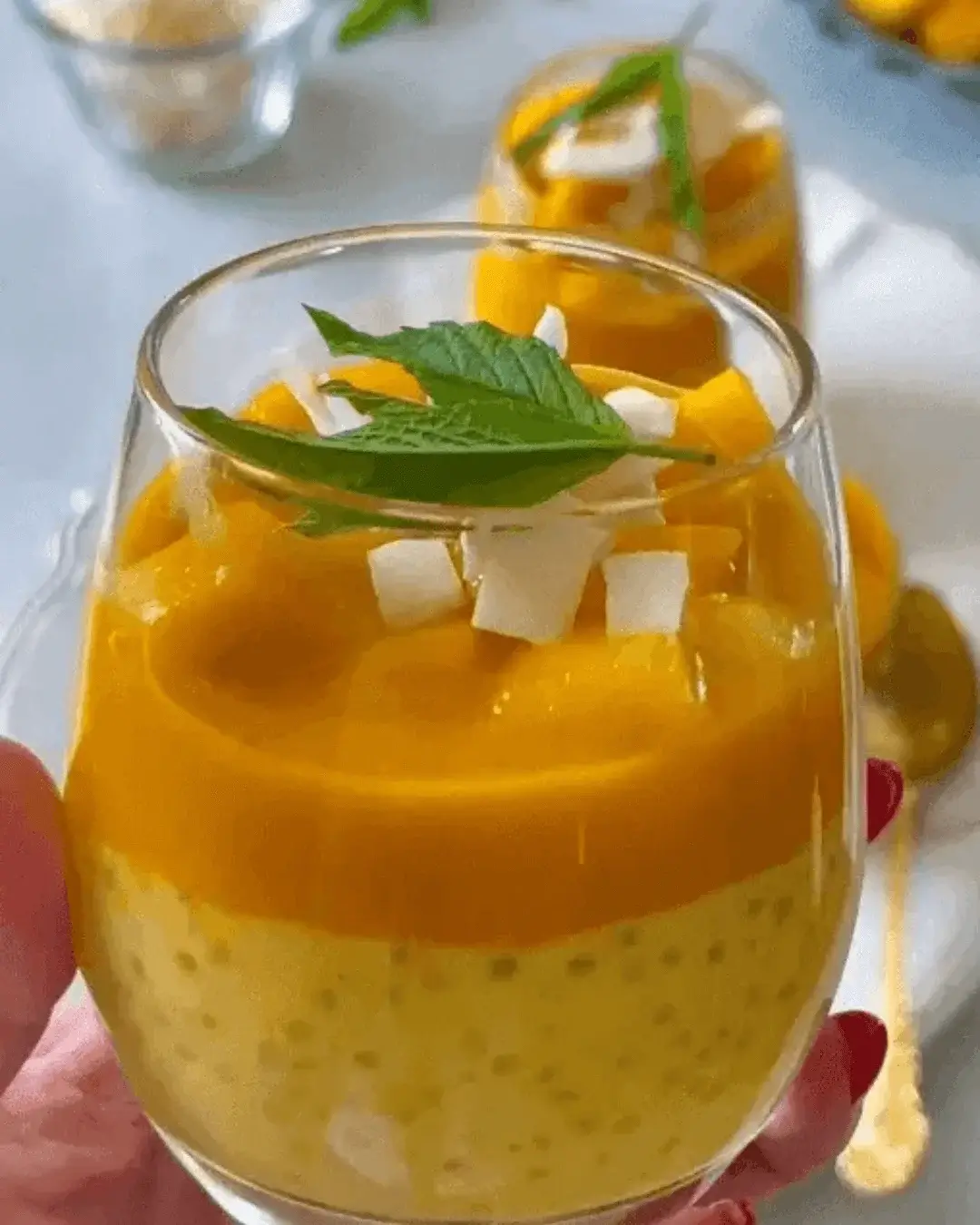 mango tapioca pudding recipe