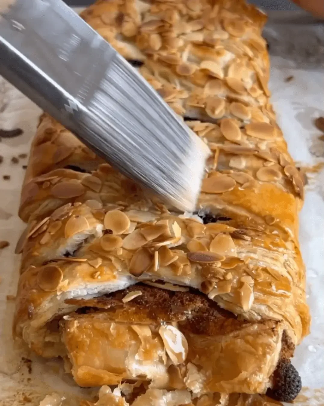 puff pastry with almond filling recipe