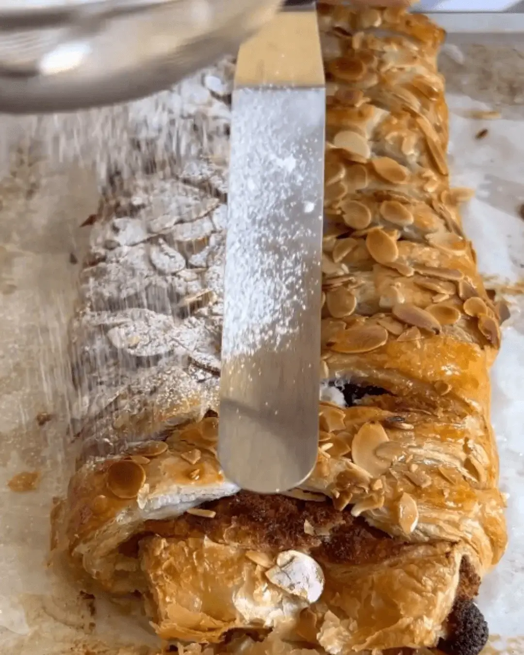 puff pastry with almond filling recipe