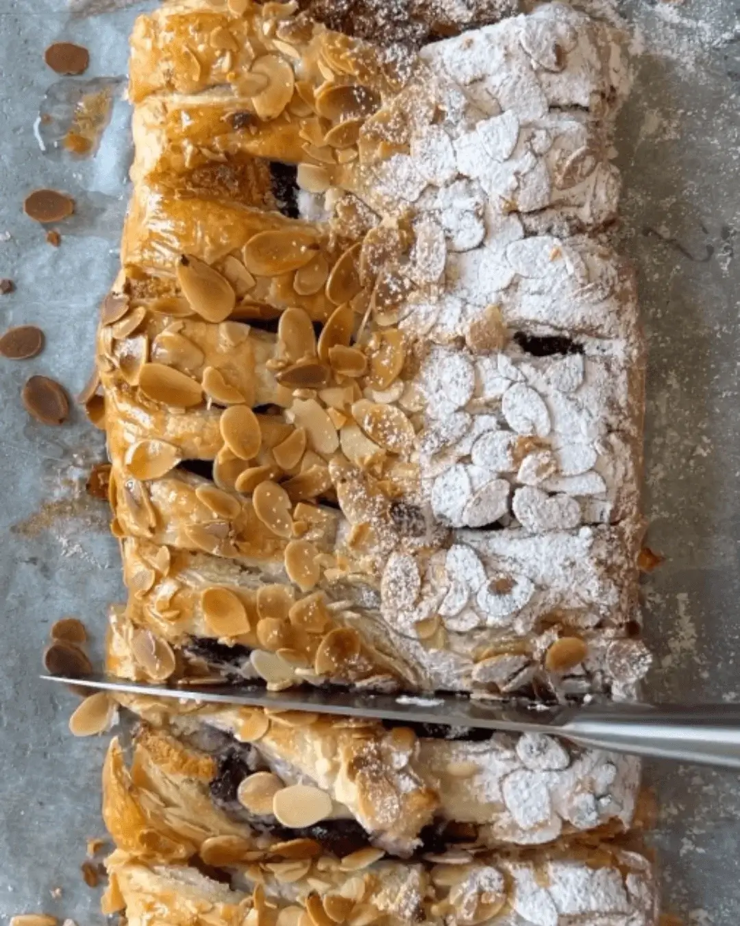 puff pastry with almond filling recipe