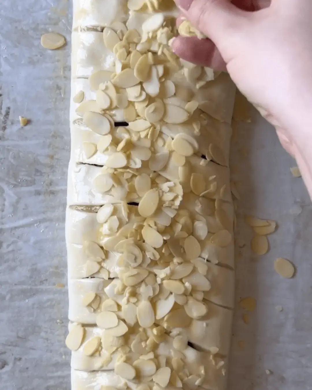 puff pastry with almond filling recipe