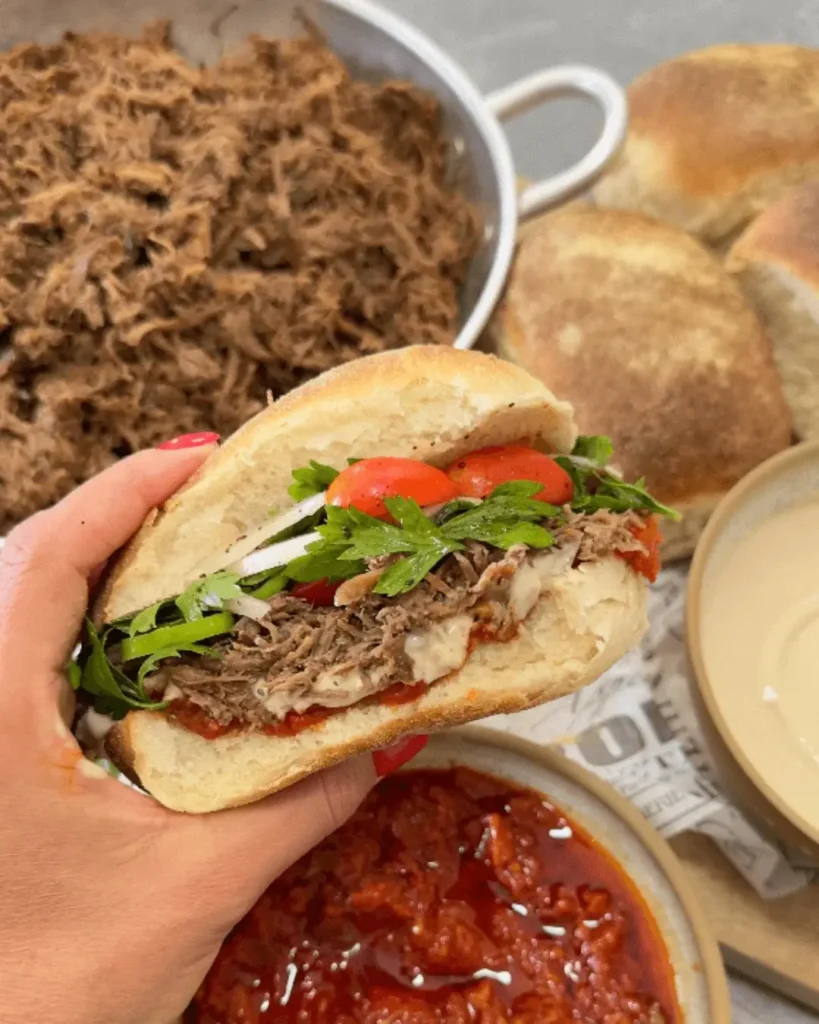 pulled beef sandwich recipe