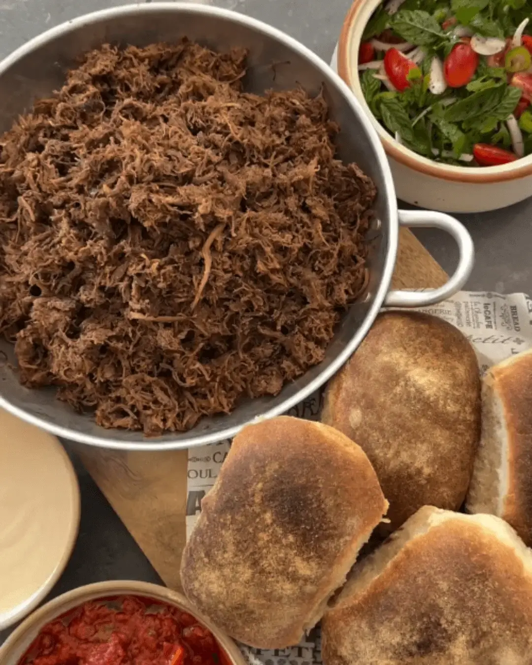 pulled beef sandwich recipe