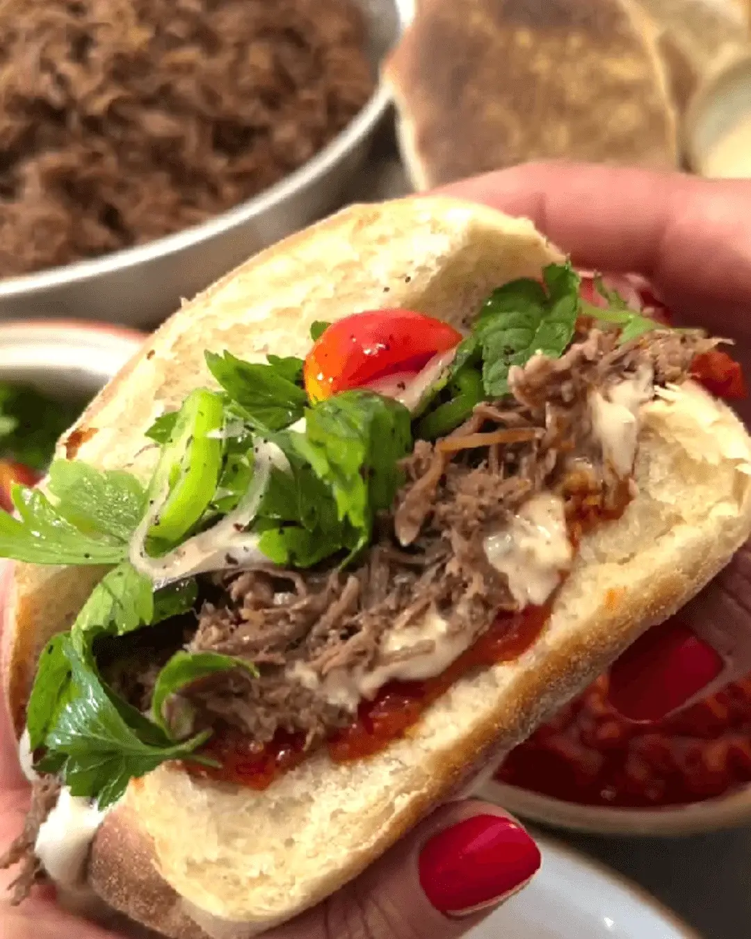 pulled beef sandwich recipe