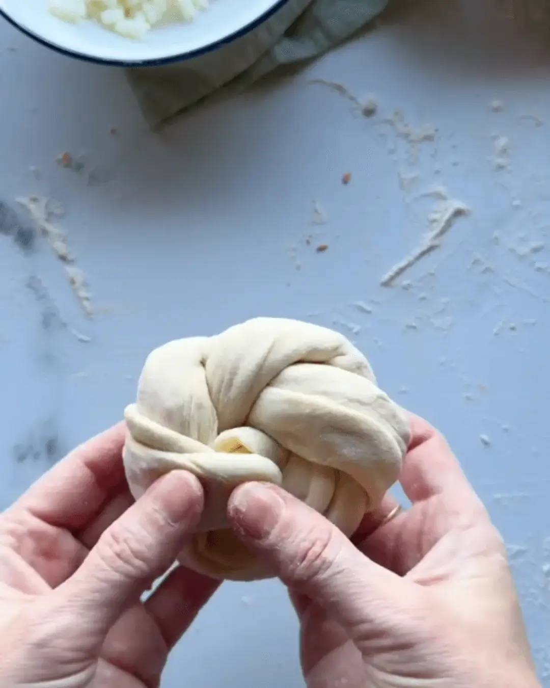 pull apart pizza bread