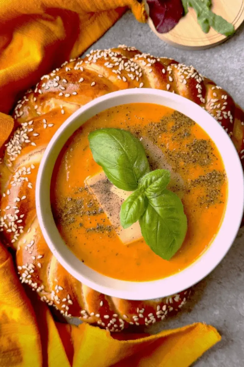 roasted bell pepper soup recipe