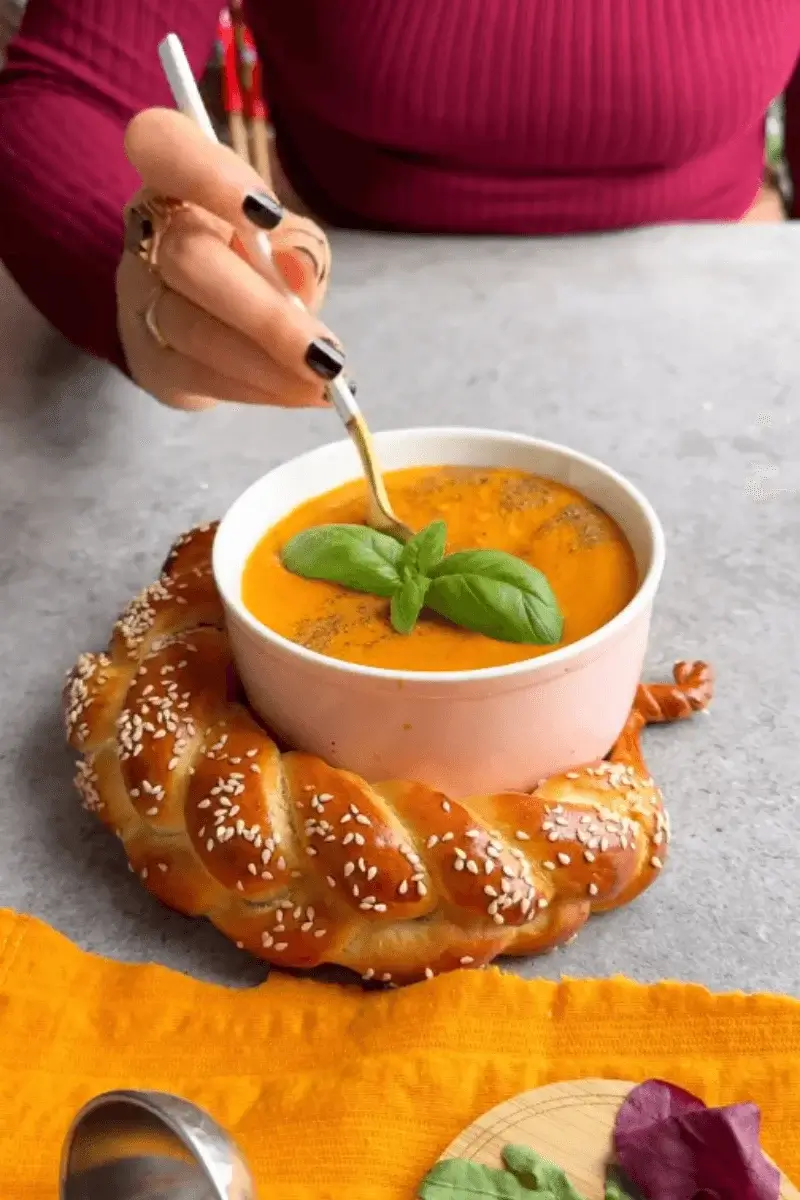 roasted bell pepper soup recipe