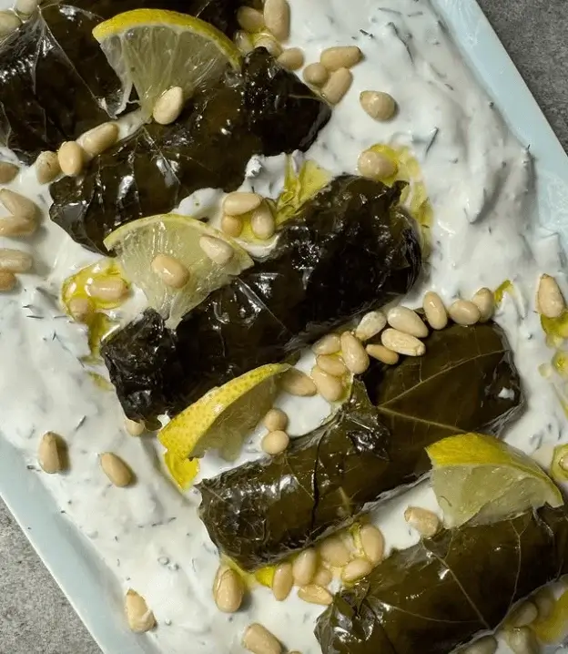 greek stuffed grape leaves recipe