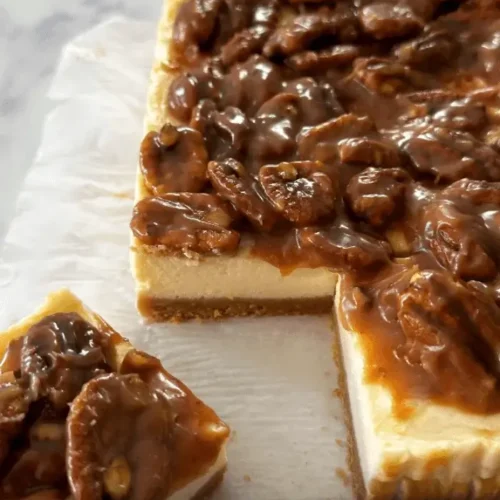 pecan cheesecake bars recipe
