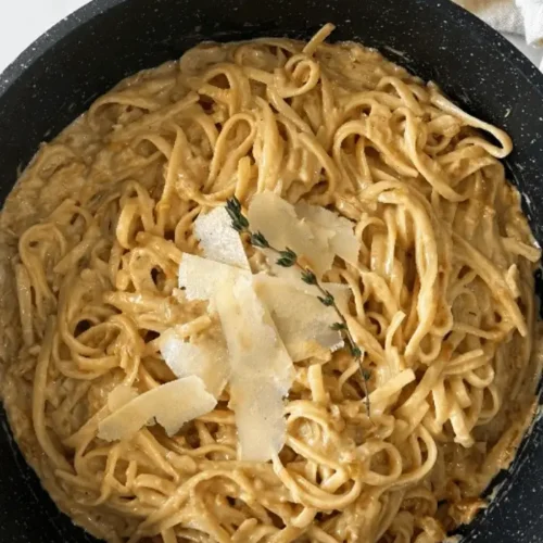 caramelized onion pasta recipe