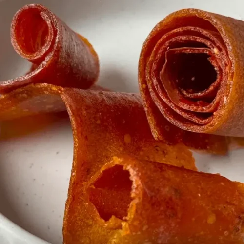 strawberry fruit leather recipe