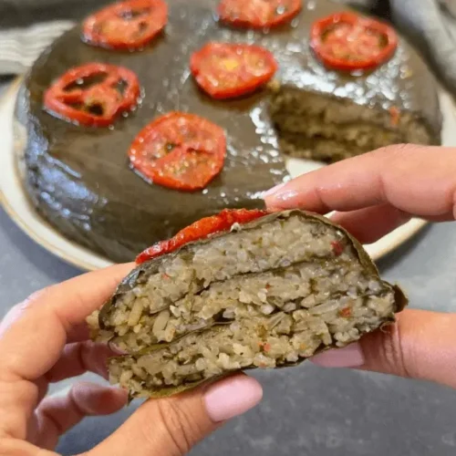 stuffed grape leaf recipe