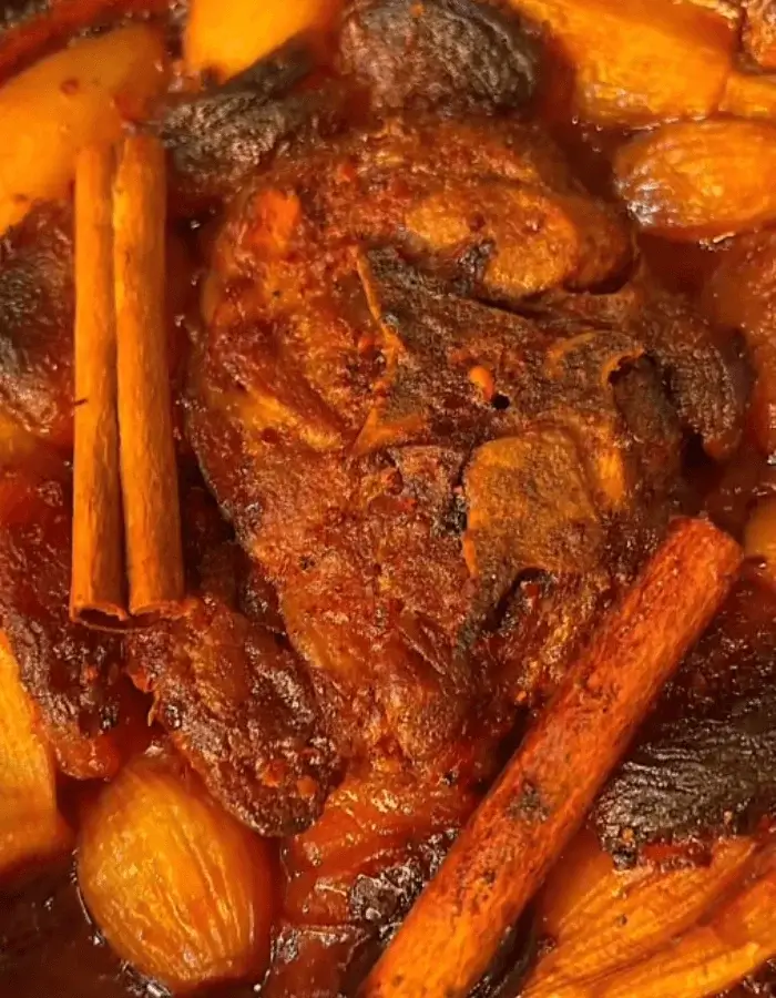 Moroccan lamb tagine recipe